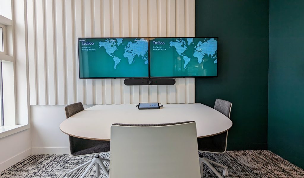 room with AV system
